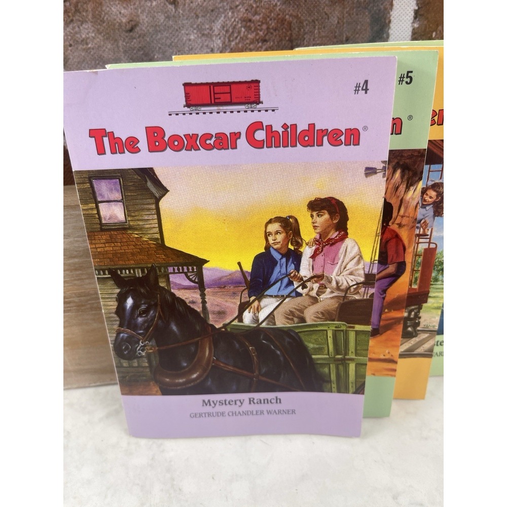 Lot Of 6 The Boxcar Children Gertrude Chandler Warner Children's Chapter Books - Picture 6 of 8